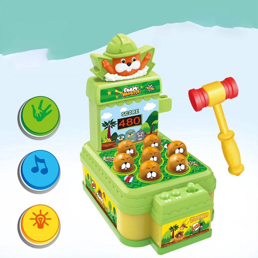 Mini Coin-operated Pound Arcade Game Toy with One Hammer V510083