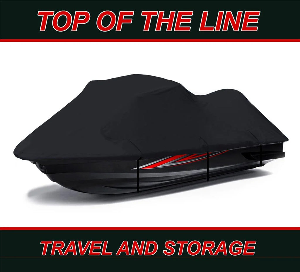 Black 600 Denier Trailerable Jet Ski Cover J85734