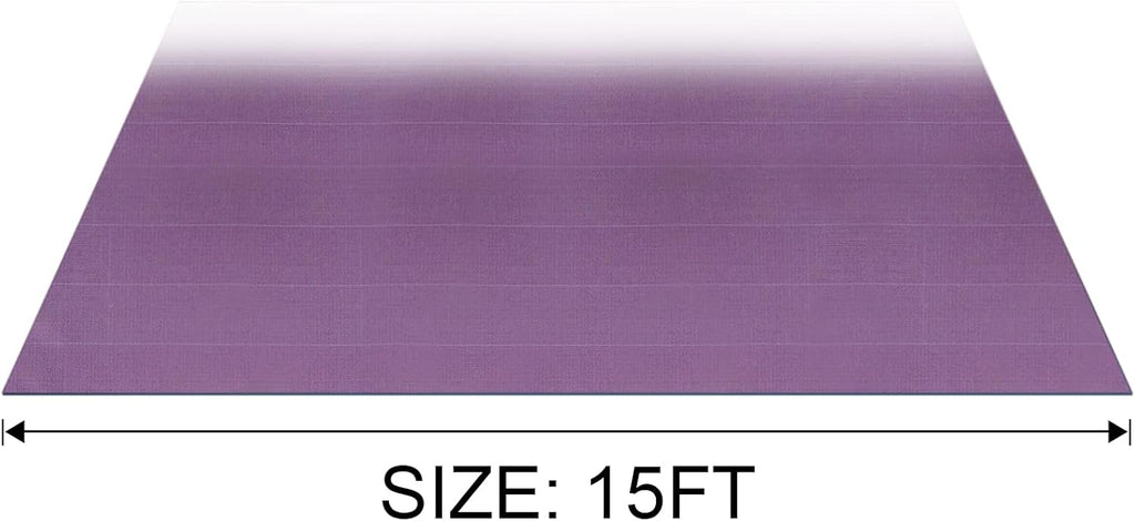 Waterproof Vinyl RV Awning Fabric Replacement Shade Screen - 15' H3502