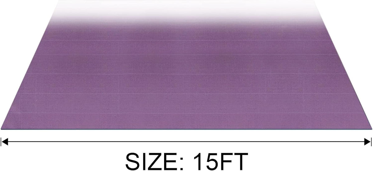 Waterproof Vinyl RV Awning Fabric Replacement Shade Screen - 15' H3502
