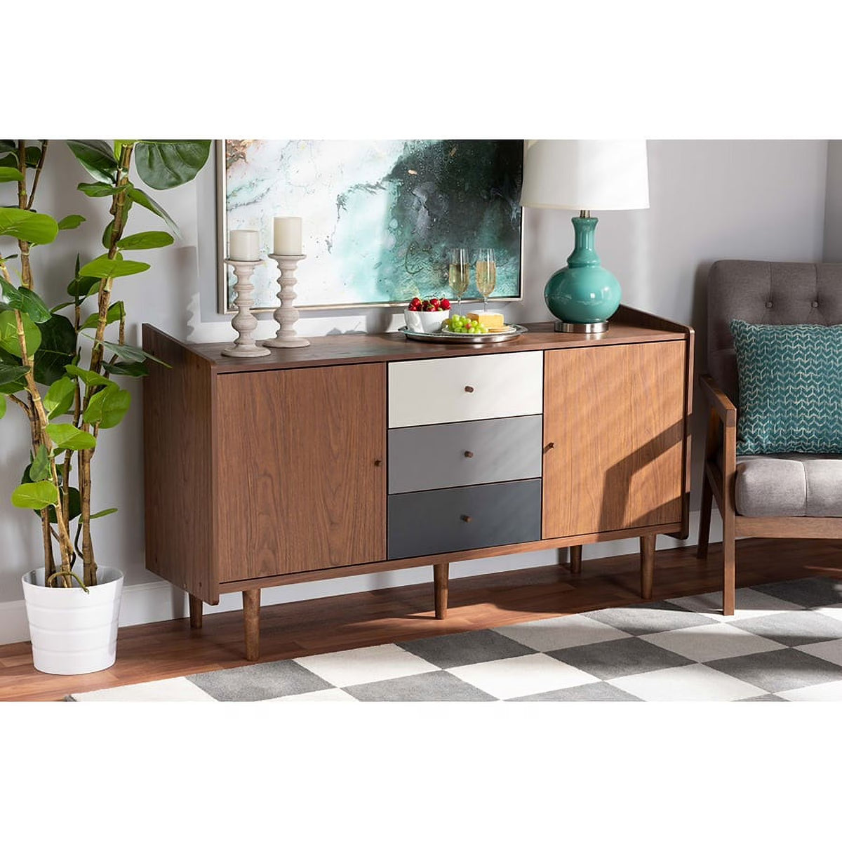 2-Door Wood Dining Room Cabinet L88267
