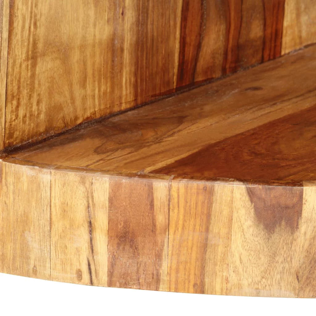 Round Coffee Table Solid Sheesham Wood J83566