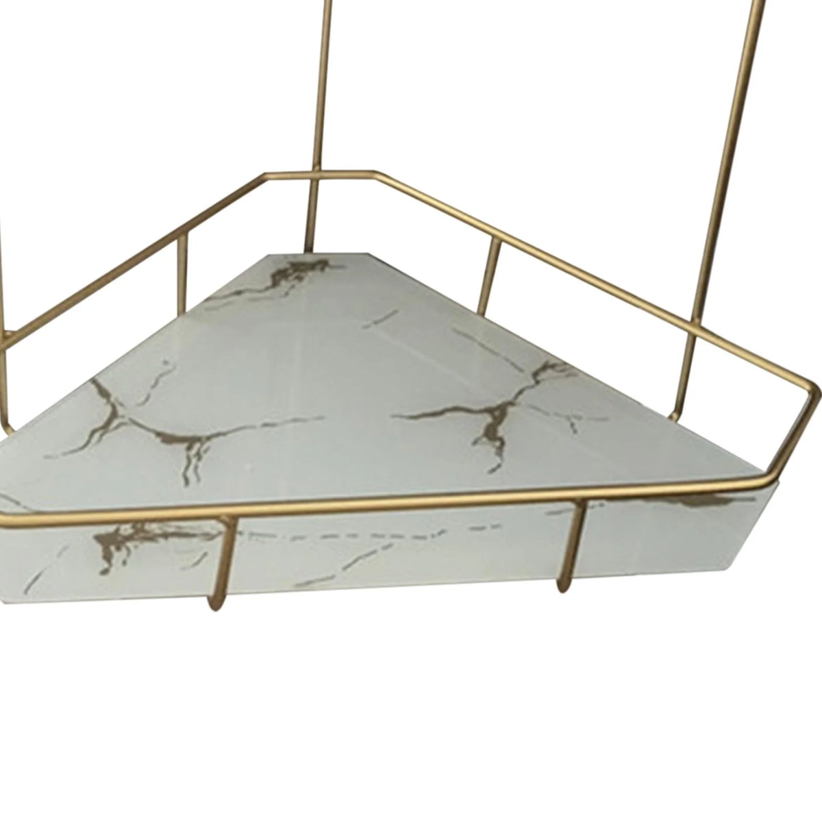 White Bottom Bathroom Storage Rack I7939