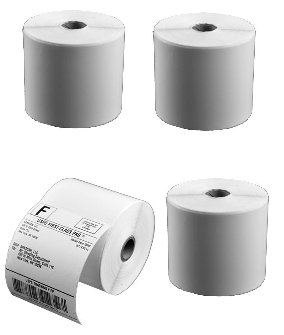 4x6 Shipping Label, Direct Thermal, White, Pack of 2 Y208
