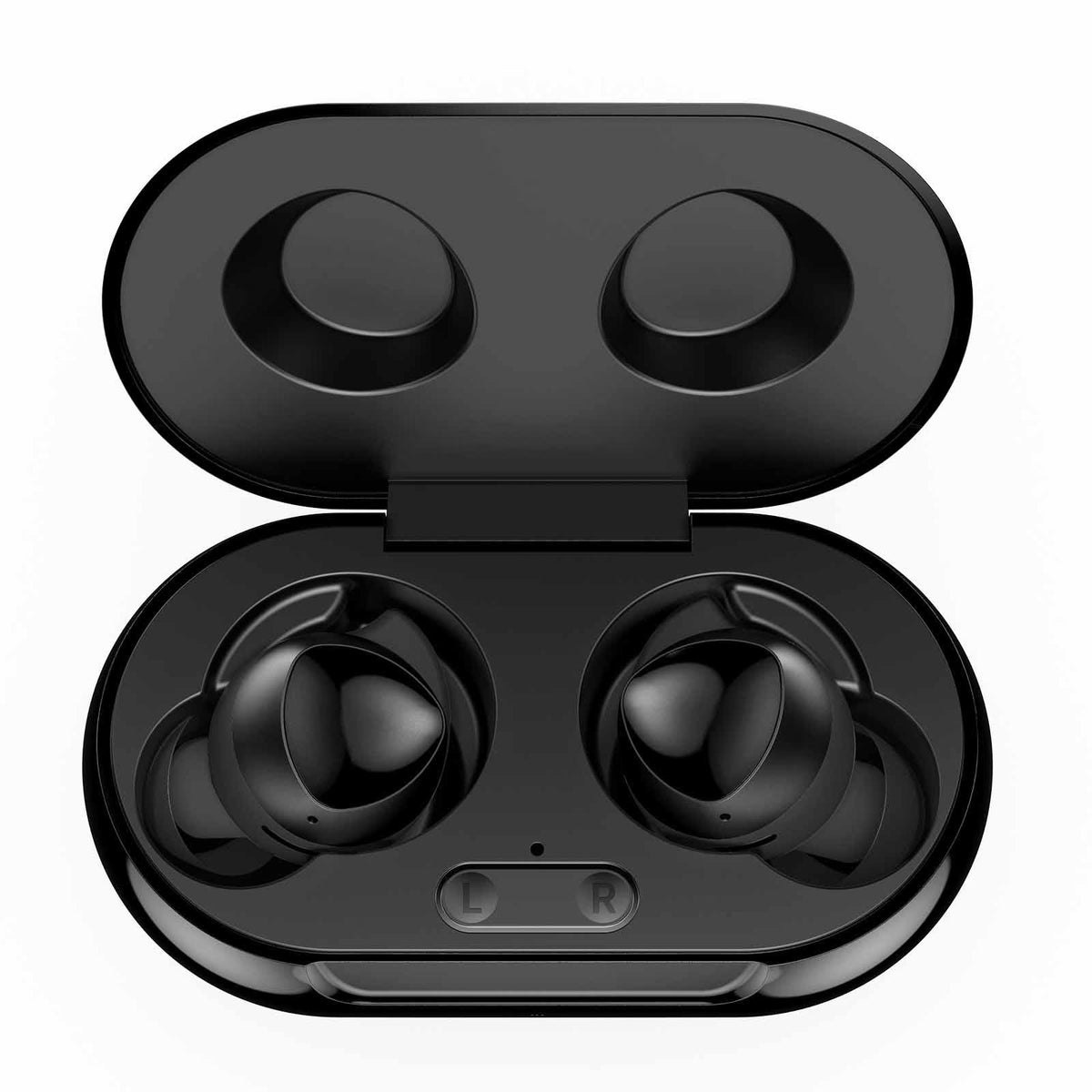 Black True Wireless Earbuds with Active Noise Cancelling K358