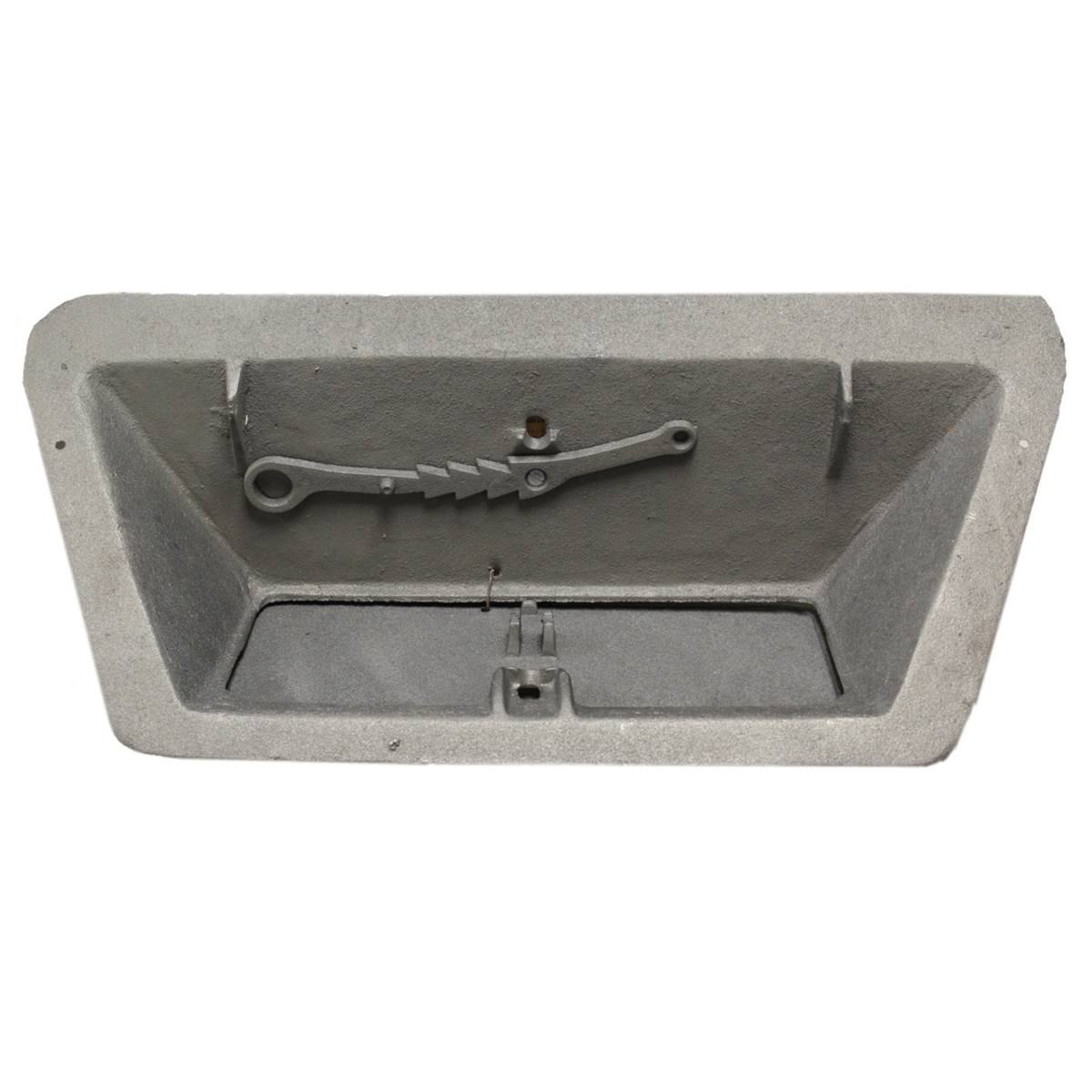 Black Fireplace Damper I9613