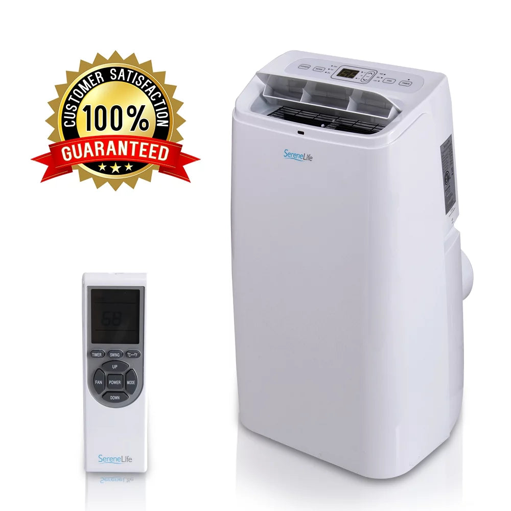 12,000 BTU Portable Air Conditioner with Dehumidifier and Fan Modes K682888