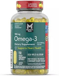 900mg Triple Strength Fish Oil Softgels Lemon Flavor 150 ct D606419