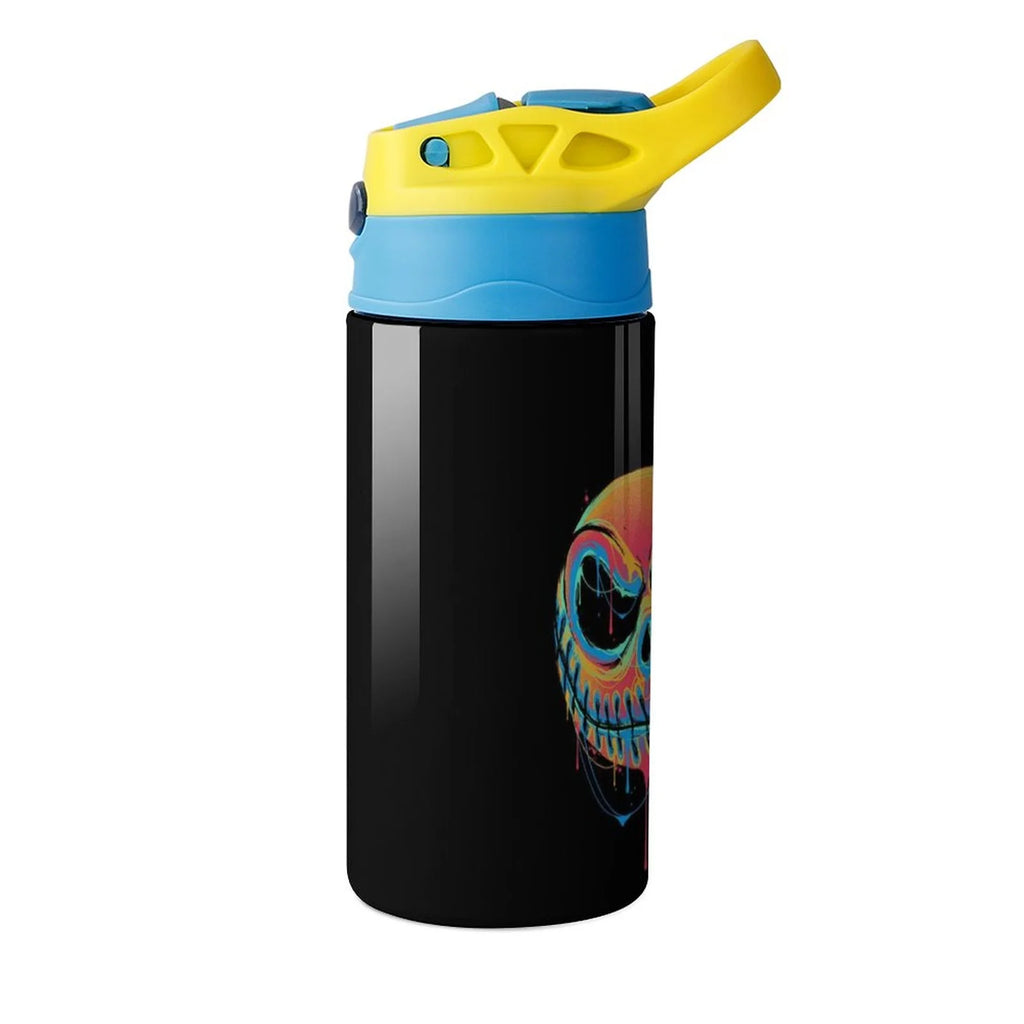 Insulated Stainless Steel Water Bottle with Straw F460418