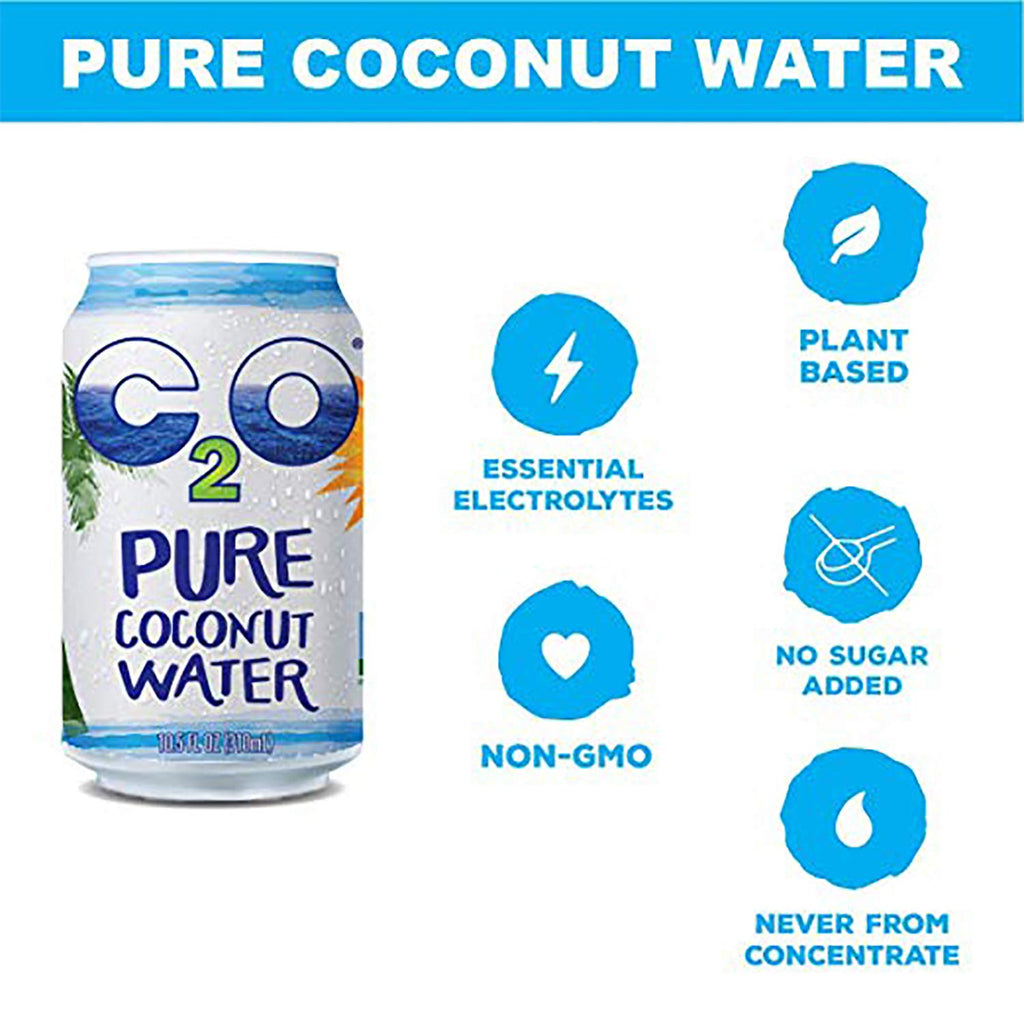 10.5 Fl Oz Pack of 24 Pure Coconut Water U23669
