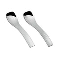 Set Of 6 Spoons 10cm Steel C402987