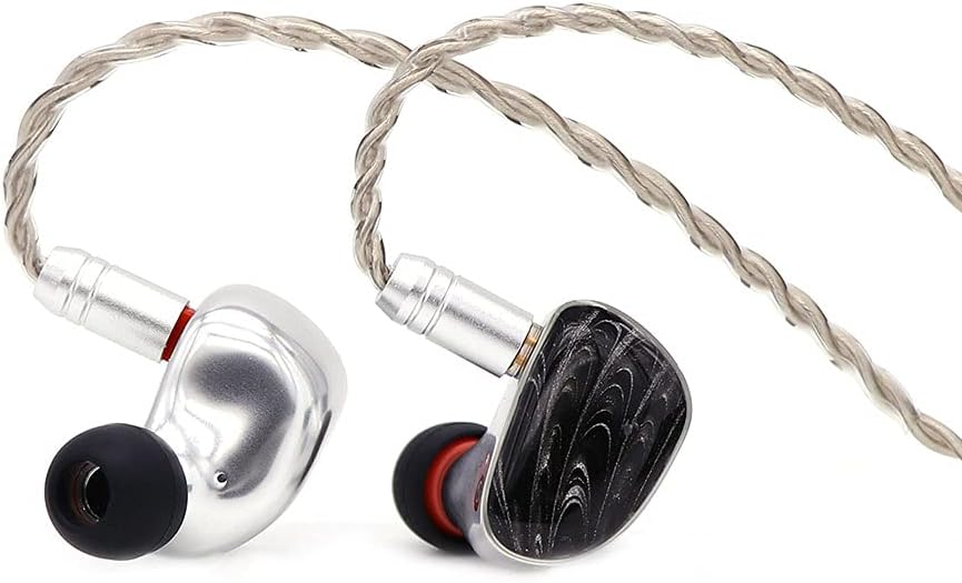 10mm Graphene Driver In-Ear Earphone IEM with Detachable 2 pin OCC Cable V617