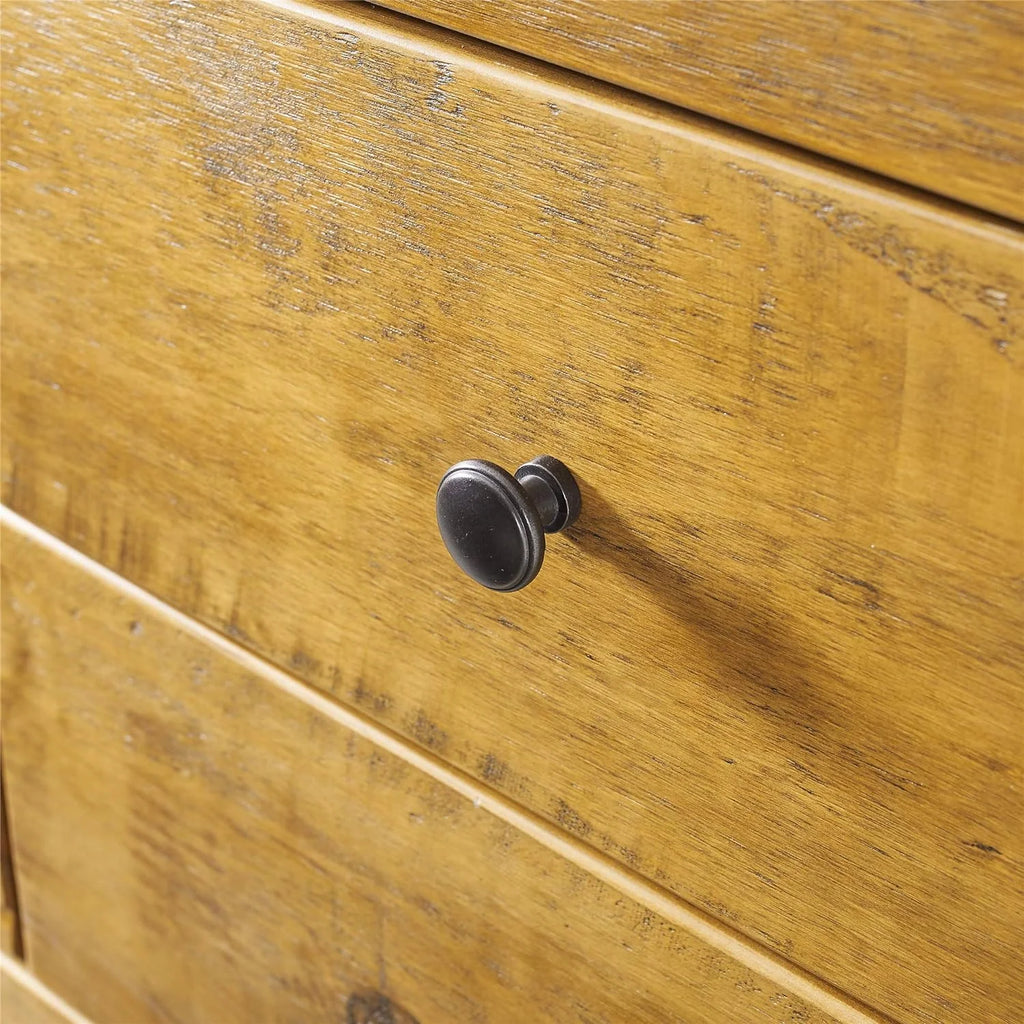 Rustic Wood 5-Drawer Dresser Y71344