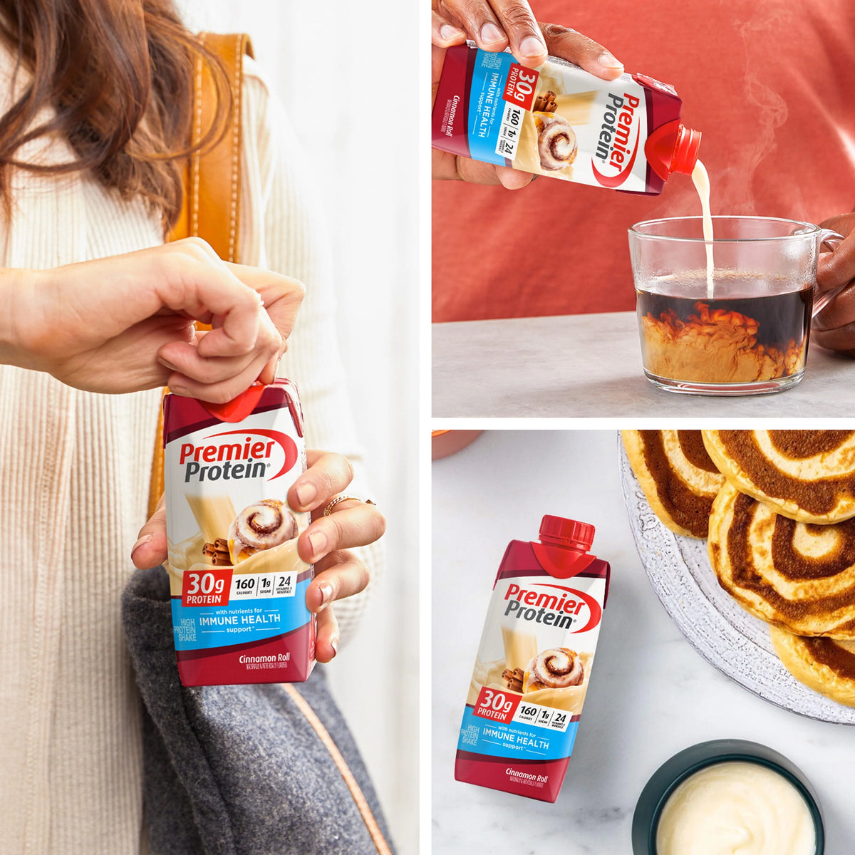 Cinnamon Roll Protein Shake 30g 11 fl oz 4 Ct T334197