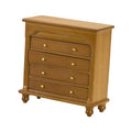 1/12 Scale Dollhouse Sideboard Miniature Cabinet Simulation Furniture Model walnut color V327