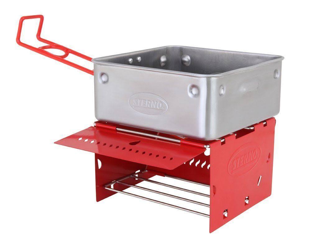 Camp Stove Kit with Frame and Wind-Shield Panels M808345