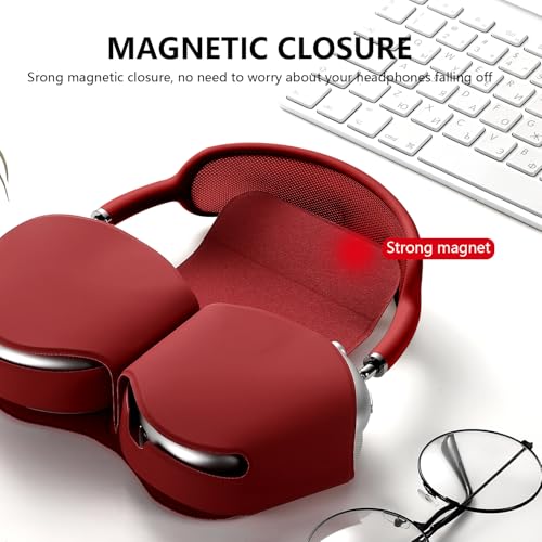 Black PU Leather Carrying Case for Headphones P713