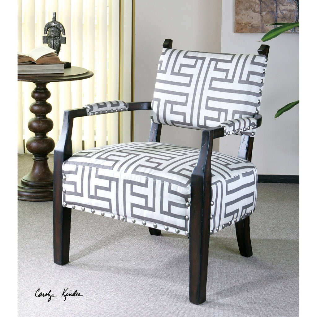 Geometric Accent Chair M29170