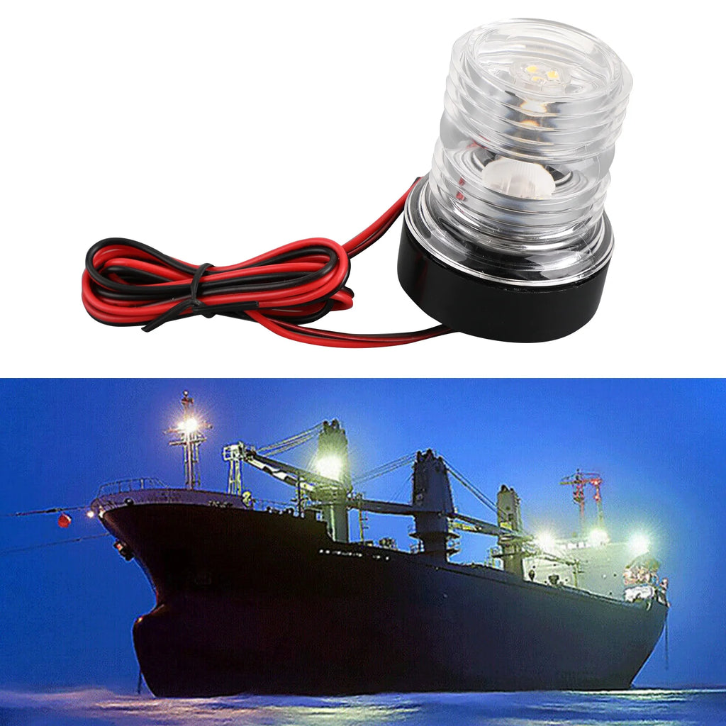12V 360° Marine Boat Waterproof Navigation Stern LED Lights X47909