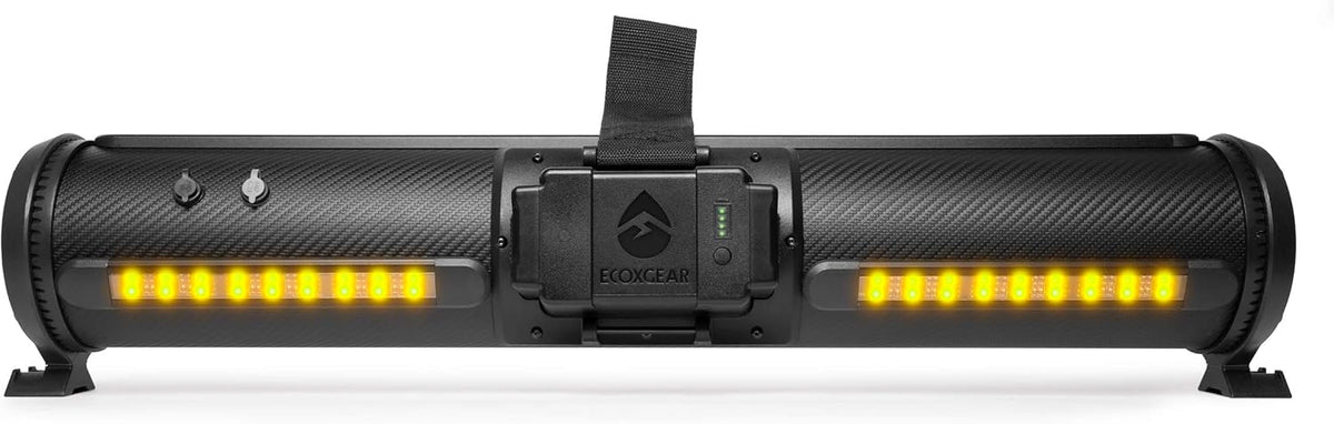 Rechargeable Amplified Bluetooth 8 Speaker Soundbar Waterproof Sandproof with LED Lighting E23369
