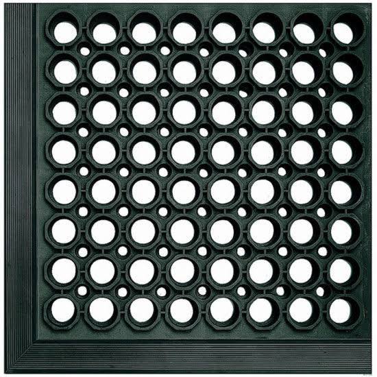 Heavy-Duty Anti-Fatigue Rubber Mat 36 x 60 Terra Cotta C5886