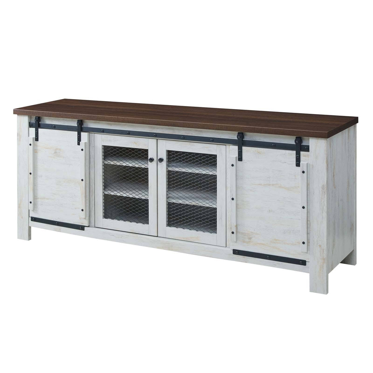 Contemporary Wood Metal Buffet Table TV Stand B530