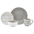 16 Piece Stoneware Dinnerware Set O19712
