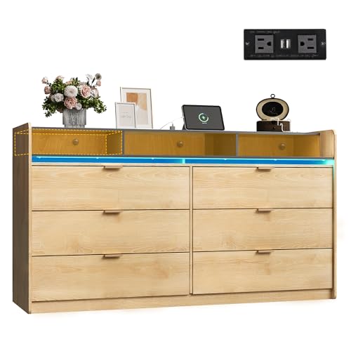 9 Drawer Wood Dresser C37856