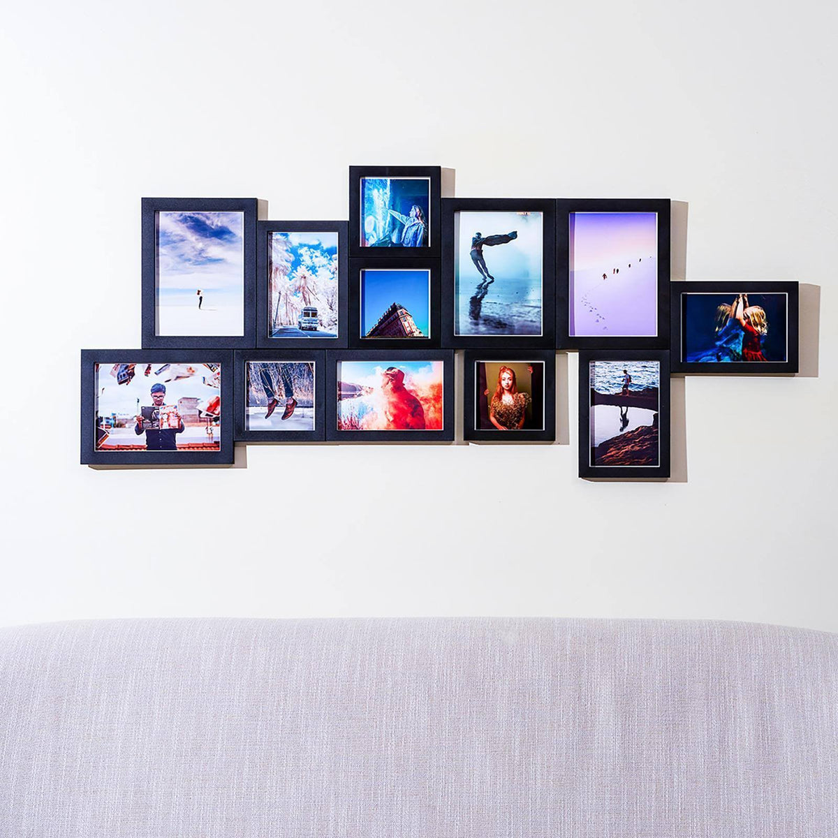 6-Piece Photo Frame Set - Black Y661