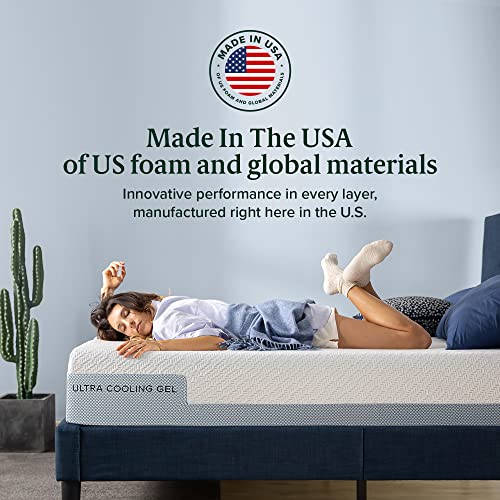 10 Inch Cooling Gel Memory Foam Queen Mattress Y2599