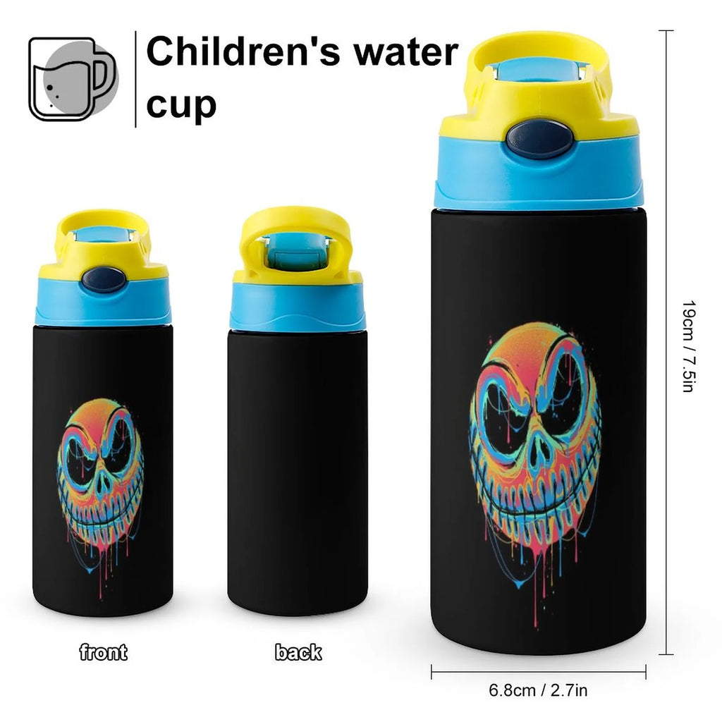 Insulated Stainless Steel Water Bottle with Straw F460418