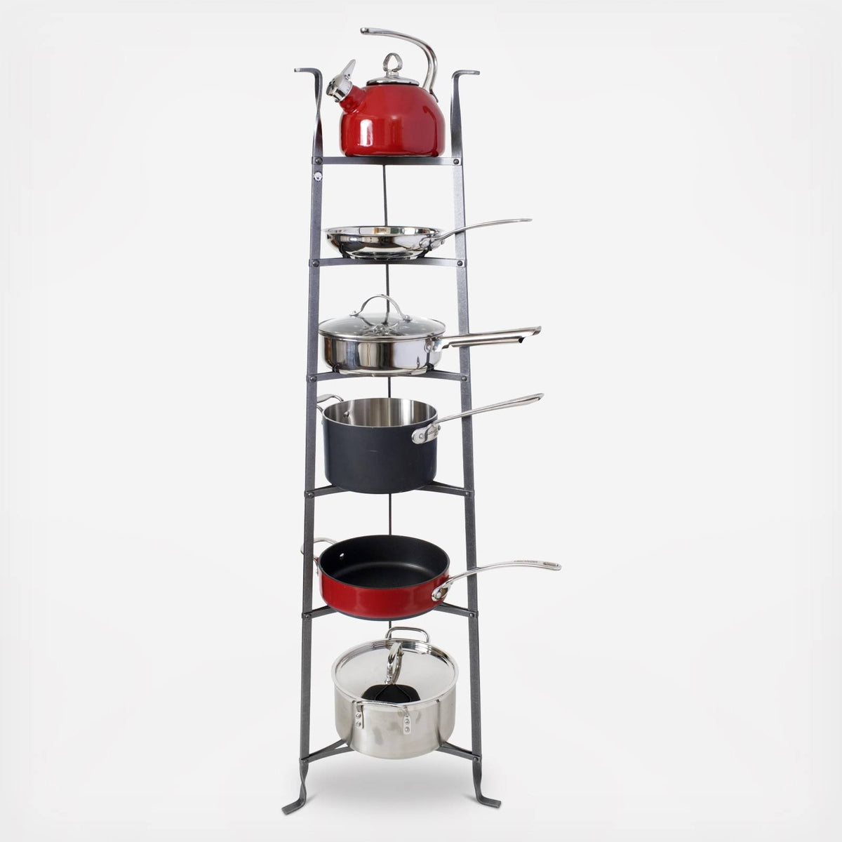 Handcrafted 6 Tier Cookware Stand Y6951