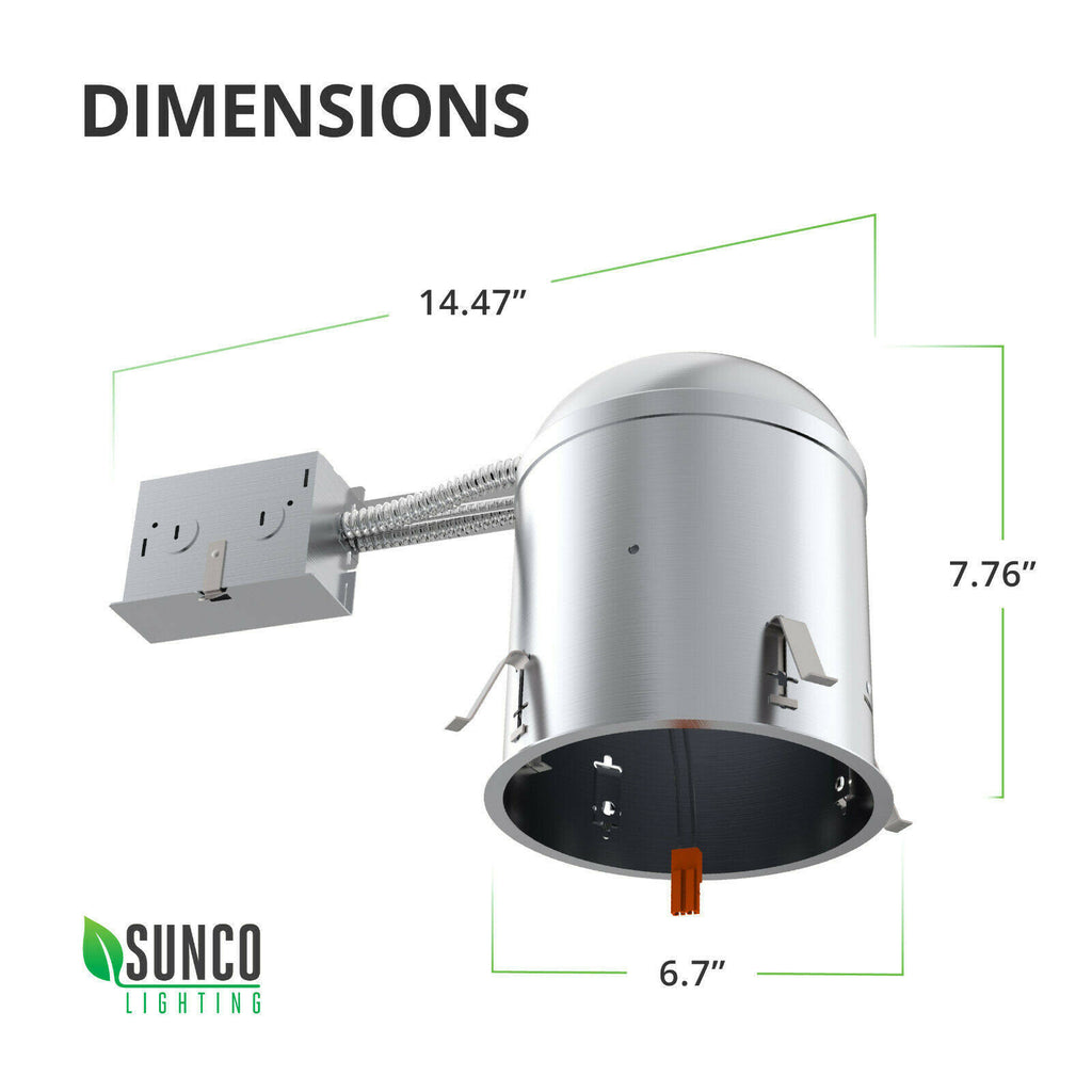 6 Pack 6 inch LED Recessed Lighting I108206