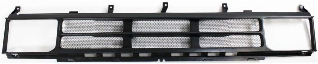 Painted Black Composite Grille Assembly for Nissan D21 1988 1989 X363336