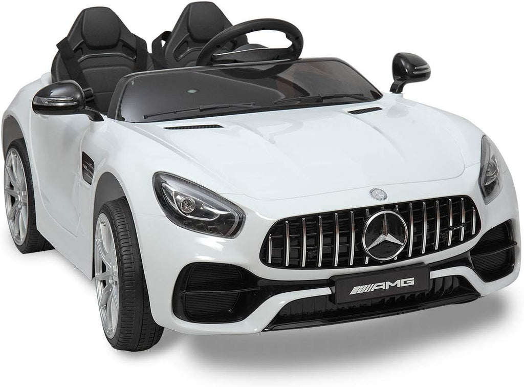 12V Kids Ride On Car with Remote Control White U1013