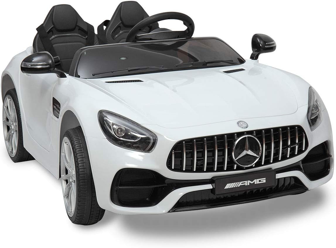 12V Kids Ride On Car with Remote Control White U1013