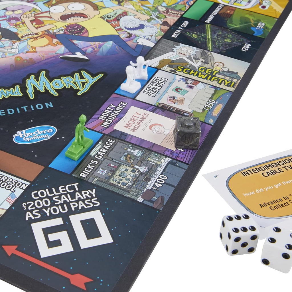 Monopoly Board Game with Collectible Tokens O5162