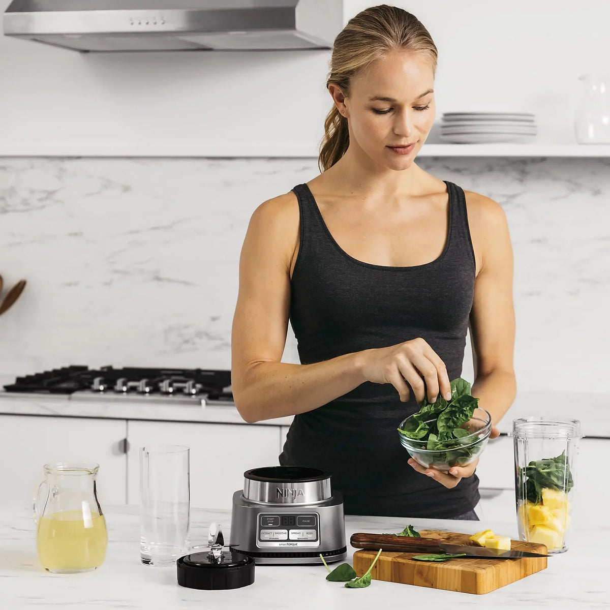 Black Silver Smoothie Bowl Maker A600741