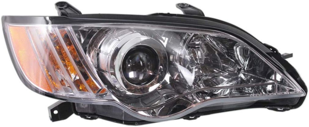 Subaru Legacy Headlight Assembly 2008 2009 Pair w/Bulbs M169828
