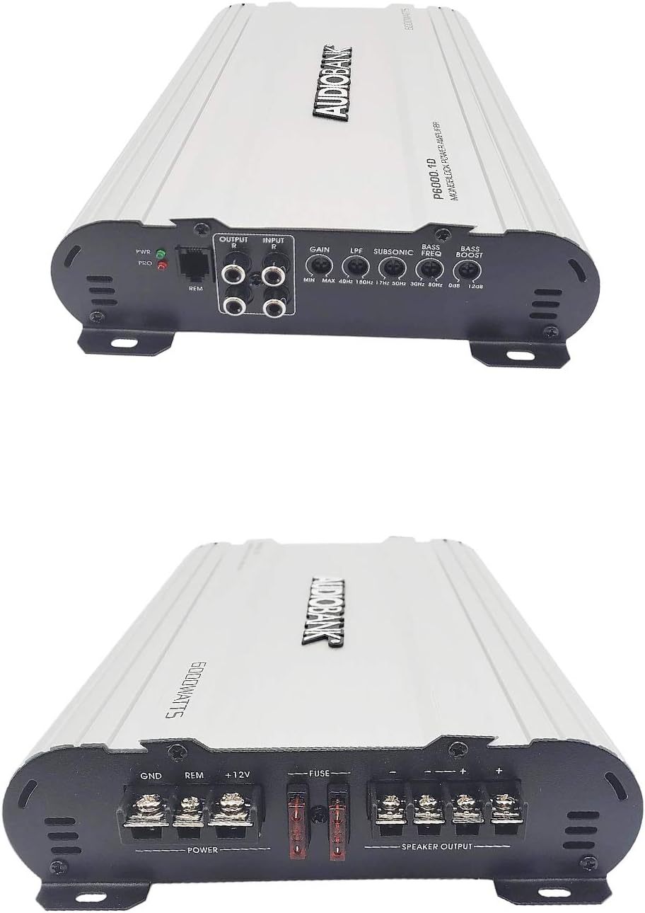 6000 Watts Class D 1OHM Car Audio Stereo Amplifier K4556