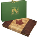 Mahogany Maple Epoxy Wood End Grain Cutting Board A64397
