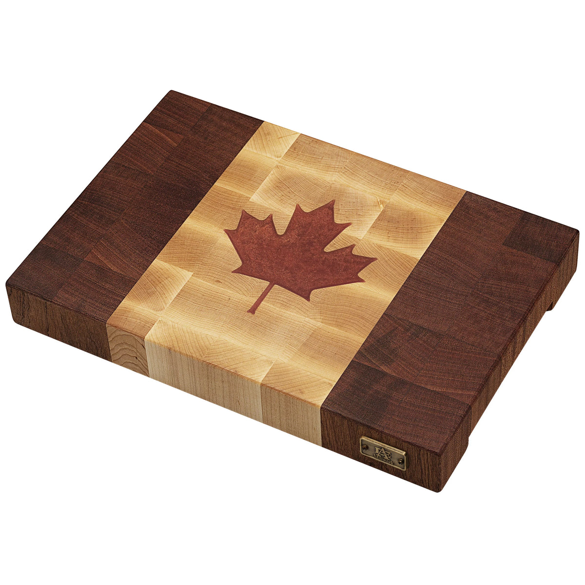 Mahogany Maple Epoxy Wood End Grain Cutting Board A64397