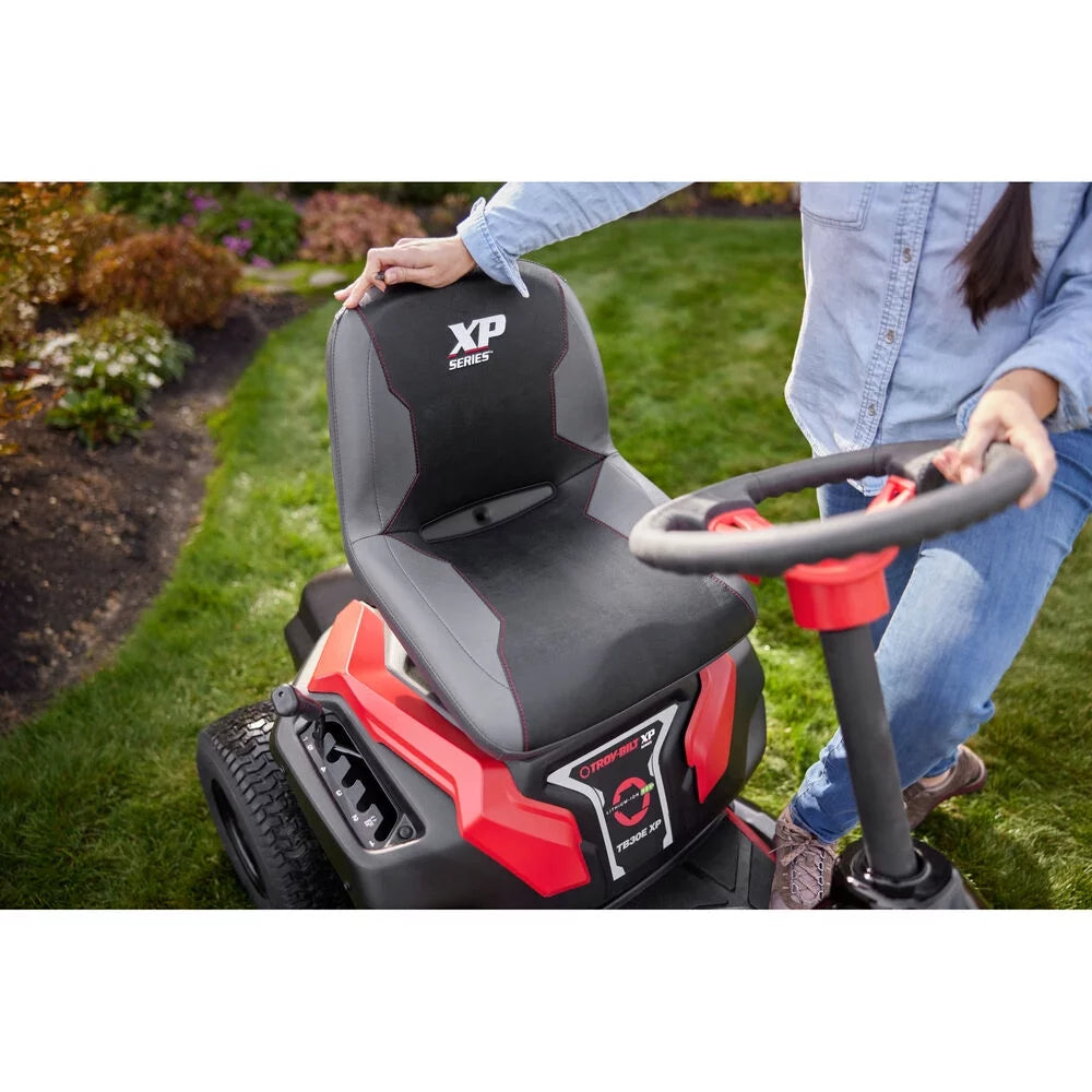 30 in. 56-Volt 30 Ah Battery Electric Drive Cordless Riding Lawn Tractor S686