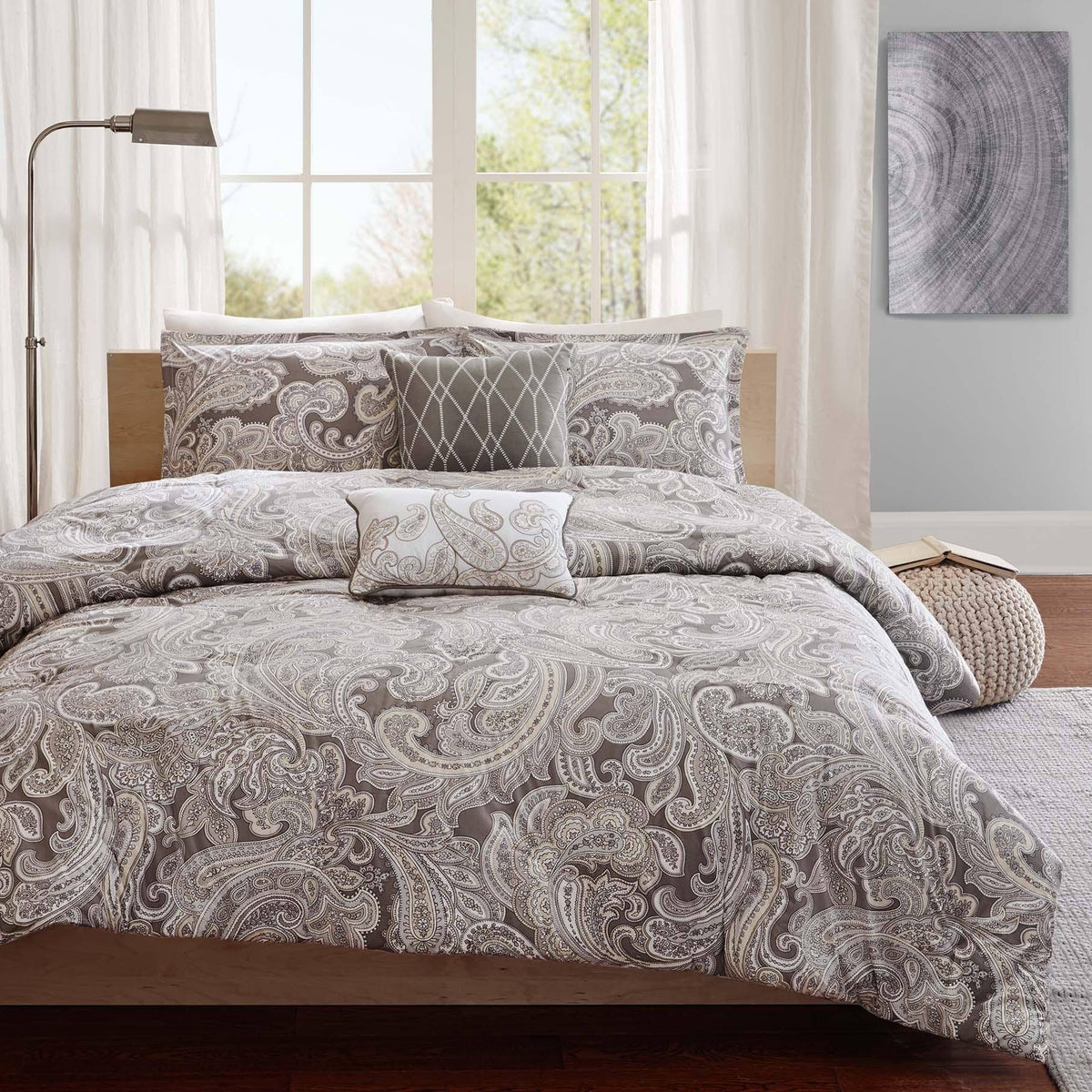 Blue King Cotton Duvet Cover Set O475696