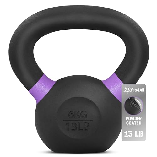 Powder Coated Cast Iron Kettlebell Weight Set T12910