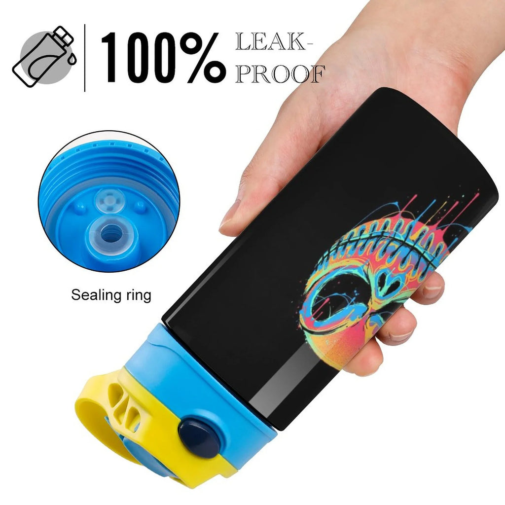 Insulated Stainless Steel Water Bottle with Straw F460418