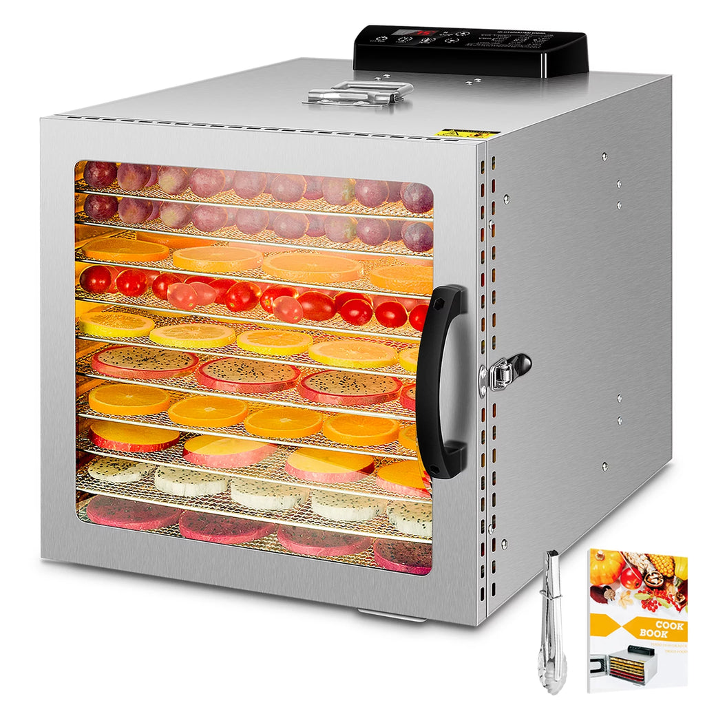 12 Trays Stainless Steel Food Dehydrator Y88984