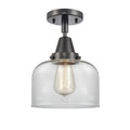 Matte Black 8 inch Flush Mount Light S217324