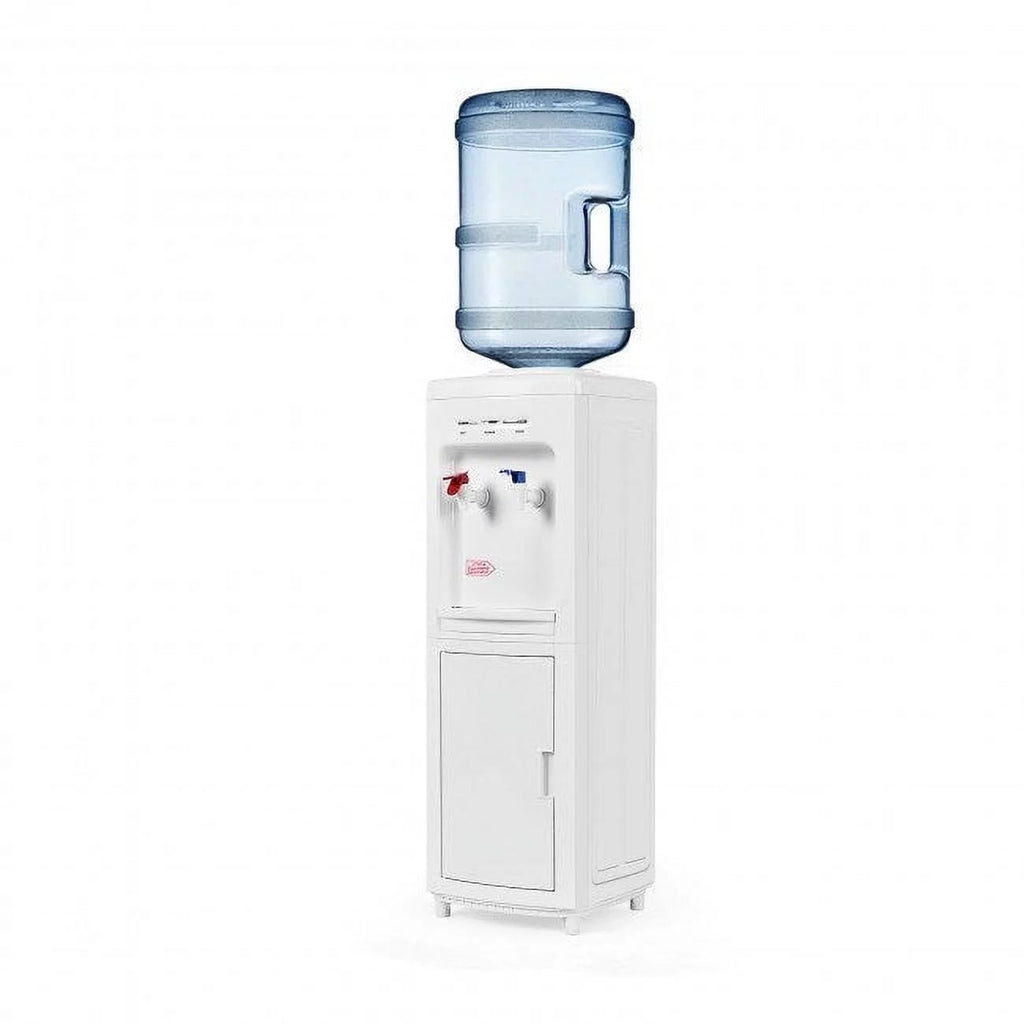 5 Gallons Hot and Cold Water Cooler Dispenser with Child Safety Lock Z518