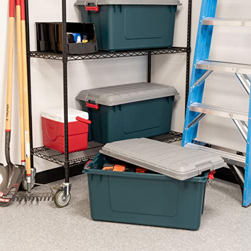21 Gal Black 4 Pack Storage Bin A826623